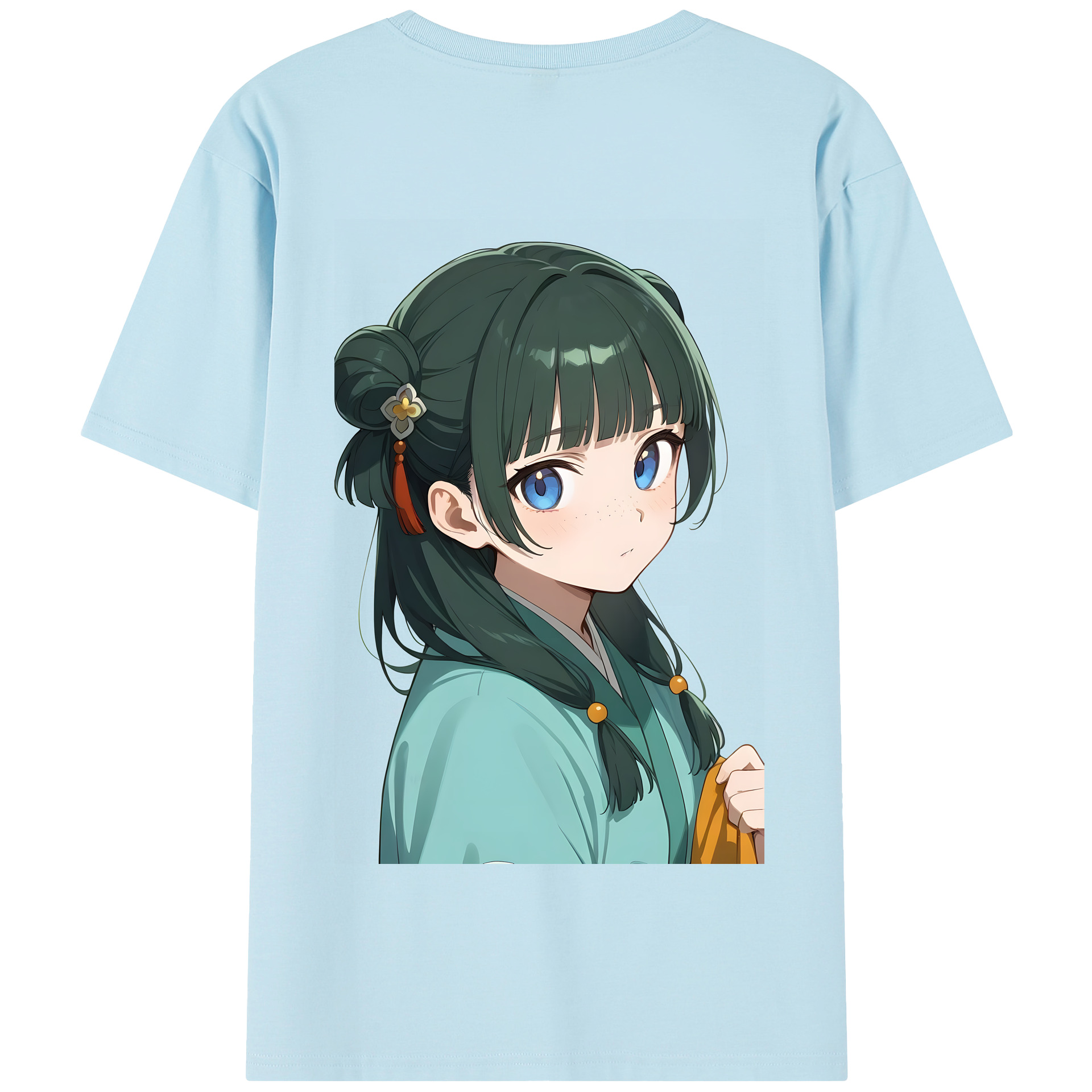（画像用） 薬屋のひとりごと The Apothecary Diaries 綿100％半袖Tシャツ（背面プリント）